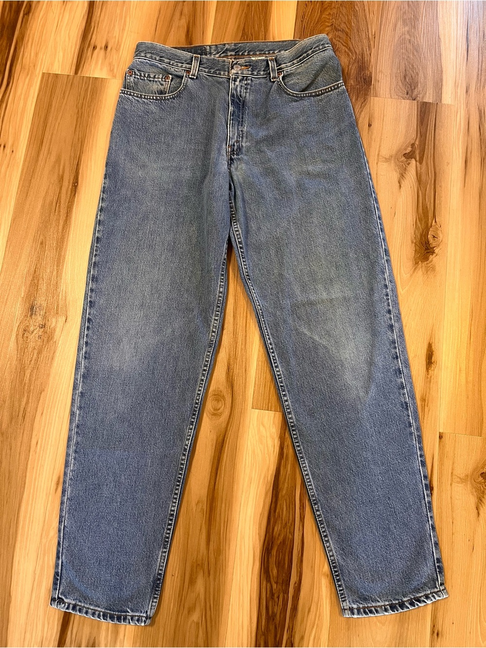 Vintage Levi's 560 Jeans Mens W33 L34 Y2K 2002 Loose Fit Tapered Leg Denim 33x34